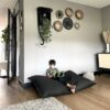 zitzakken lazy bag rechthoek | army | 160 x 135 cm (kopie)