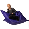 zitzakken lazy bag xl paars | 160 x 135 cm