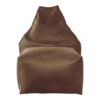 zitzakken relaxtime stoel deluxe met hocker