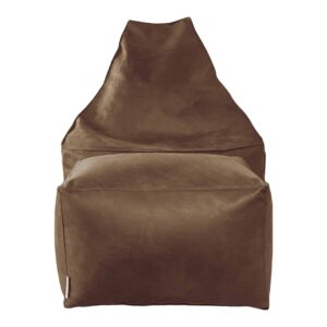 zitzakken relaxtime stoel deluxe met hocker zitzakken relaxtime stoel deluxe met hocker